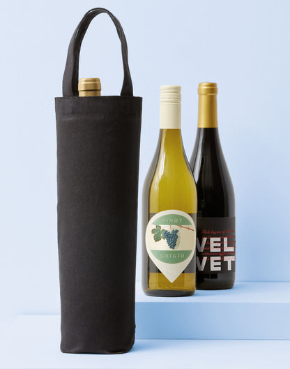 RL900 Recycled Premium Canvas Bottle Bag